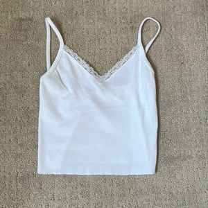 Brandy Melville Nicolette lace tank top